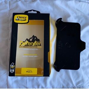 Genuine Otterbox iPhone XR Belt Clip Holster Only Black